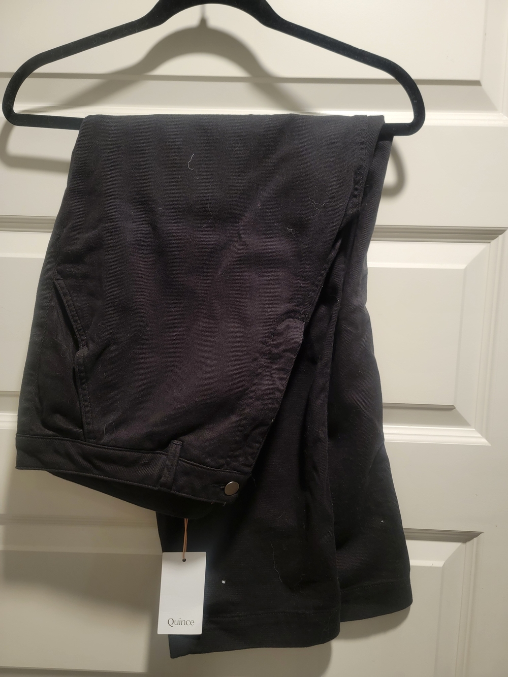 Quince Black Chinos - Sz 16